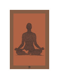 The Yoga Sutras of Patanjali I Giclee Print