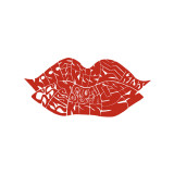 Kiss (on white) Giclee Print