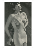 Lady in Full-Body Foundation Garment Fotografía
