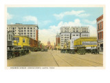 Congress Avenue, Austin, Texas Giclee Print