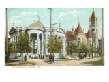 Carnegie Library, Houston, Texas Giclee Print