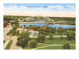 Gateway Bridge to Old Mexico from Texas Posters