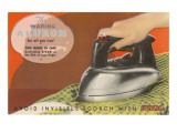 Forties Steam Iron Advertisement Prints
