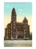 Courthouse, San Antonio, Texas Posters