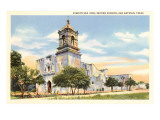 Mission San Jose, San Antonio, Texas Giclee Print