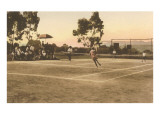 Tennis Match Lámina giclée