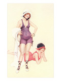 Women in Bathing Costumes Posters