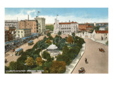 Alamo Plaza, San Antonio, Texas Giclee Print