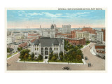 Business District, Fort Worth, Texas Posters