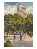 Court Square, Sterick Building, Memphis, Tennessee Giclee Print