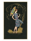 Flapper with Parasol Photo