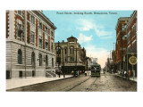 Pearl Street, Beaumont, Texas Prints