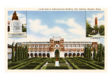 Rice Institute, Houston, Texas Giclee Print