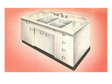 Kitchen Sink and Cabinets Prints