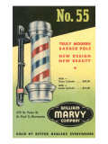 Barber Pole Advetisement Poster