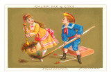 Victorian Children Stuffing Giant Pipe Posters