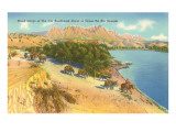 Burros Carrying Wood, Rio Grande Giclee Print