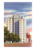 Santa Fe Building, Amarillo, Texas Giclee Print
