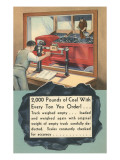 Coal Weight Guaranteed Kunstdruck