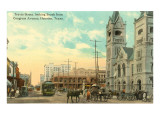 Travis Street, Houston, Texas Poster