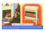 Cheerfulator Gas Heater Poster