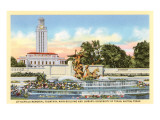 Littlefield Fountain, University of Texas, Austin Prints