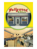 Forties Cafe, Hollywood Grill Giclee Print