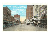 Elm Street, Dallas, Texas Posters