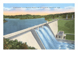 Norris Dam, Knoxville, Tennessee Giclee Print