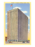Chamber of Commerce Building, Houston, Texas Giclee Print