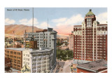 Heart of El Paso, Texas Giclee Print