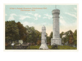 Chickamauga Battlefield Monument, Chattanooga, Tennessee Poster