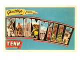 Greetings from Knoxville, Tennessee Giclee Print
