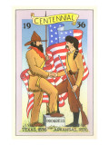 Texas Arkansas Centenial, 1936 Giclee Print Texas Arkansas Centenial, 1936 Giclee Print