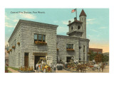 Central Fire Station, Fort Worth, Texas Print