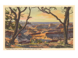Sunset from Hopi Point, Grand Canyon Poster