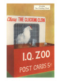 Clara the Counting Hen Giclee Print