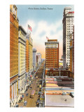 Main Street, Dallas, Texas Prints
