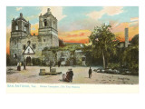Mission Concepcion, San Antonio, Texas Prints