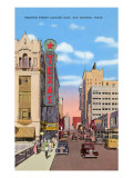 Houston Street, San Antonio, Texas Posters