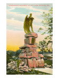 Confederate Monument, Houston, Texas Giclee Print