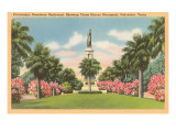 Texas Heroes Monument, Galveston, Texas Photo