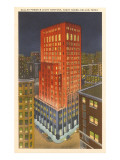 Power and Light Company, Dallas, Texas Giclee Print