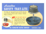Ashtray Lamp Advertisement Prints