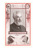 Alexander Graham Bell Digitálně vytištěná reprodukce