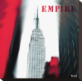 Empire Stretched Canvas Print by Thalie 