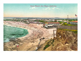 Ocean Beach, San Diego, California Poster