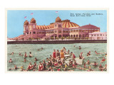 Saltair Pavilion, Great Salt Lake, Utah Giclee Print
