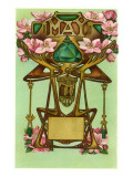 Art Nouveau May, Gemini reproduction procédé giclée