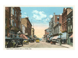 Main Street, La Crosse, Wisconsin Giclee Print